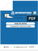 Seleccion de Datos Más