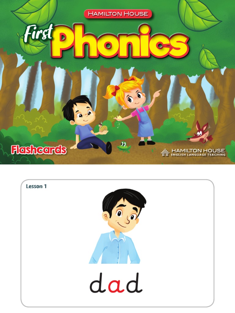 First Phonics Flashcards PDF