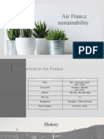 Air France Sustainability