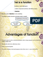 Divide Large C Programs into Functions