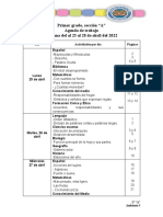 Agenda Niños 1°