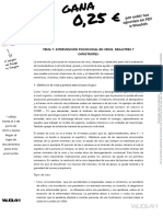 Intervención psicosocial en crisis, desastres y catástrofes