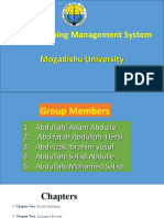 Online Learning Management System Mogadishu University