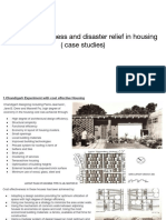 Cost Effectiveness and Disaster Relief in Housing (Case Studies)