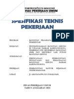 Spesifikasi Teknis Kejari 16032021