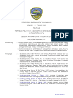 PERDA Kota Tasikmalaya Nomor 21 Tahun 2003