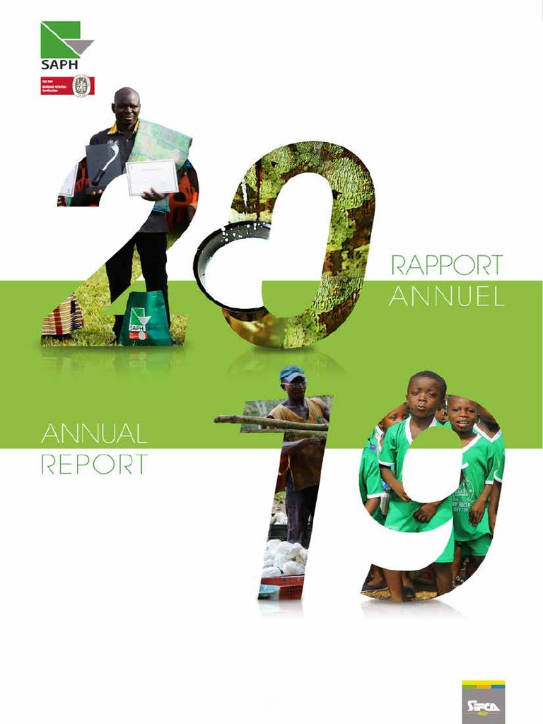Rapport Annuel 2019 de SAPH | PDF | Normes internationales d ...