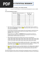 Basic Statistical Research