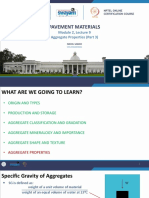 Pavement Materials: Module 2, Lecture 9 Aggregate Properties (Part 3)