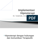 Implementasi Hipnoterapi