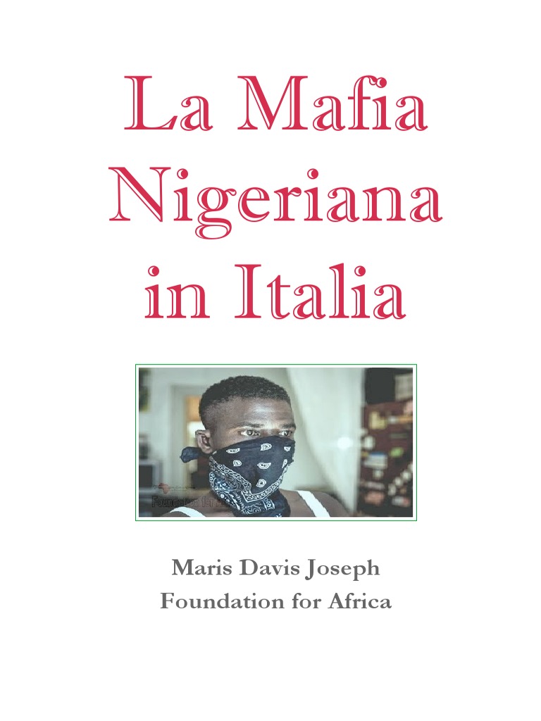 La Mafia Nigeriana in Italia PDF Immagine