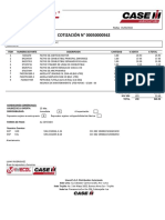 Cotización #00050000562 - Insumos de Mantenimiento de 1750 Horas - CS106