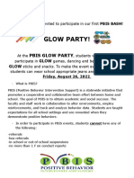 2022 glow party parent letter