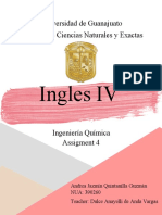 Ingles IV: Universidad de Guanajuato División de Ciencias Naturales y Exactas