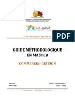 Guide de Rédaction M2 Commerce Et Gestion