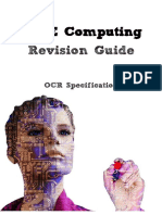 GCSE Computing Revision Guide: OCR Specification