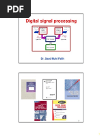 Digital Signal Processing: Dr. Saad Muhi Falih