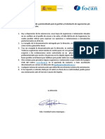 Procedimiento Normalizado y Protocolizado para La Gestión y Tratamiento de Sugerencias 2