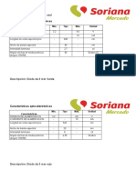 Datos Técnicos Leds Soriana