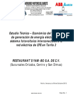 Ficha Técnica SFV Restaurantes