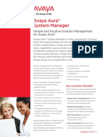 Avaya Aura® System Manager