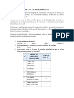 Anexo V Ficha de Evaluación y Propuestas