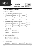 Maths Trigonometry Ratios & Identities Combine PDF