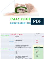 Tally Books Distributors Project