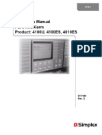 Operator'S Manual Part: Infoalarm Product: 4100U, 4100es, 4010es