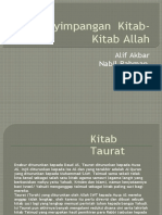 Penyimpangan Kitab Kitab Allah