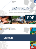 Taller - Quito14 - Estrategia Nacional - Igualdad - Erradicación de La Pobreza