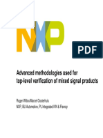 Advanced Methodologies Used For Top-Level Verification of Mixed Signal Products