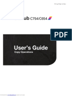 User's Guide Copy Operations BH C754-C654