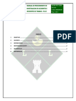 Manual de Procedimiento de Investigacion de Accidentes e Incidentes de Trabajo