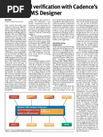 Design and Verification With Cadence's AMS Designer - 10.1.1.135.9161