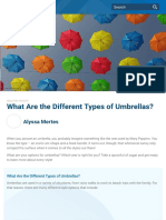 What Are The Different Types of Umbrellas - Quality Logo Products®
