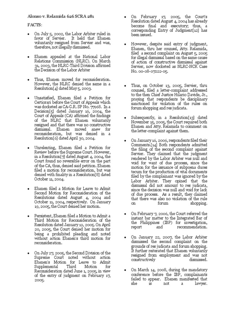Atty. Relamida's Suspension for Misconduct | PDF | Complaint | Pleading