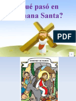 Qué Pasó en Semana Santa