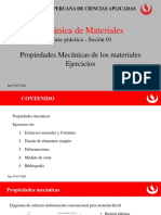 Mecánica de Materiales: Propiedades, Diagramas y Ejercicios Prácticos