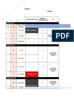 Dosificación Anual Biologia I