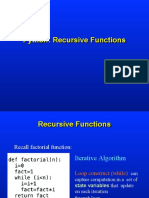 Python Recursion