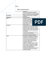 Taller Acuerdo Emocional PRIMER CICLO