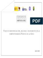 Plan de Modernización de Puerto de La Cruz - Consorcio