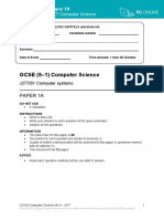 J277-01 Computer Systems Paper 1A