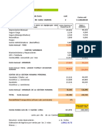 Analisis de Costos y (ROI) Retorno Sobre La Inversion Proyecto Jabilla