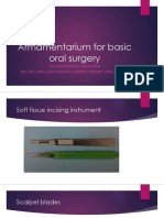 Armamentarium For Basic Oral Surgery