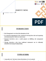 Risk Management Using Derivatives