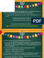 Comunicado Apertura 5to A