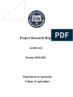 Hamza Naseer BAGF18E031 Research Report Agro-412