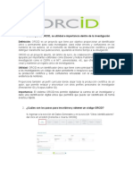 ORCID-Taller de Investigacion III